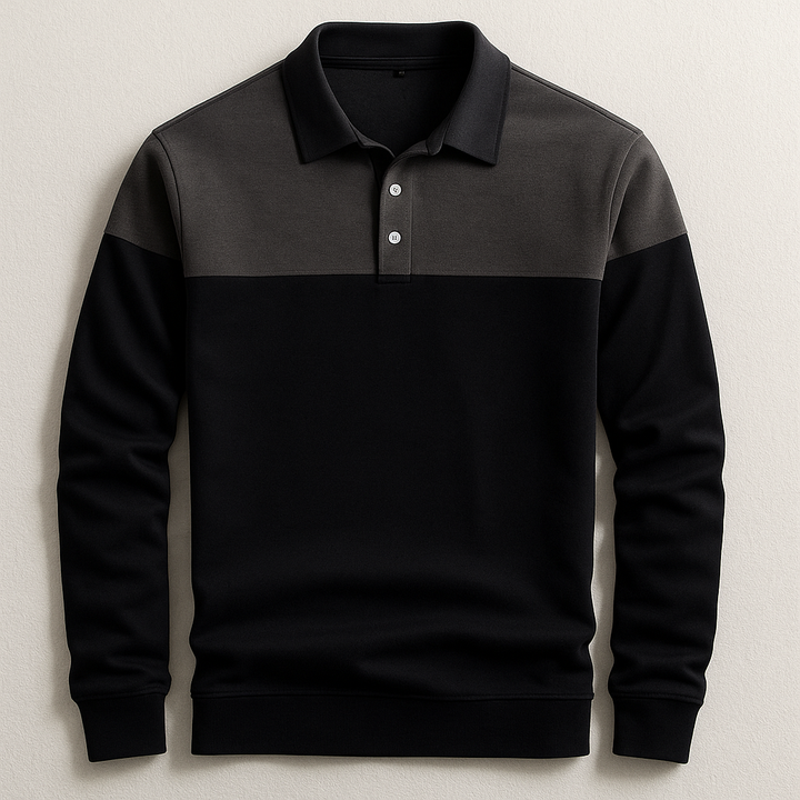 MOREL & LAURENT PARIS | POLO DE LUXE À MANCHES LONGUES