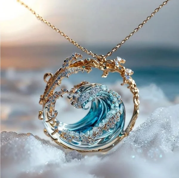 MOREL & LAURENT PARIS | COLLIER SERMENT DE L’OCÉAN