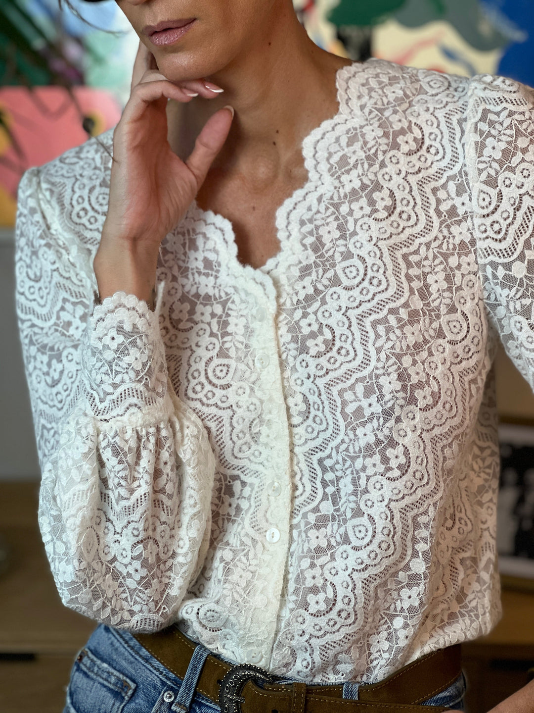 Juliet™ | Maille Blouse Hippoline