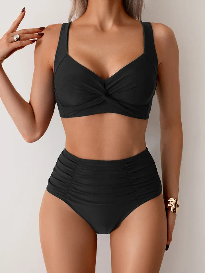 Morel & Laurent Paris™ | Bikini Gainant Taille Haute Sofia