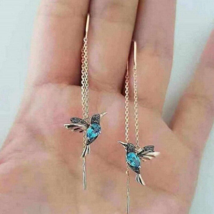 MOREL & LAURENT PARIS | BOUCLES D’OREILLES EN FORME DE COLIBRI