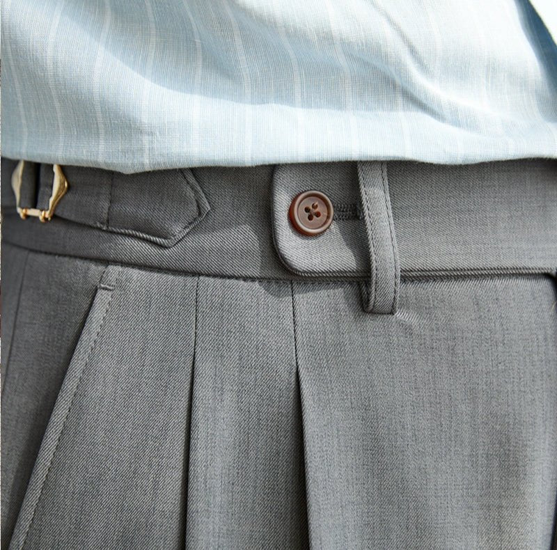 MOREL & LAURENT PARIS | Pantalon fluide taille haute élégant