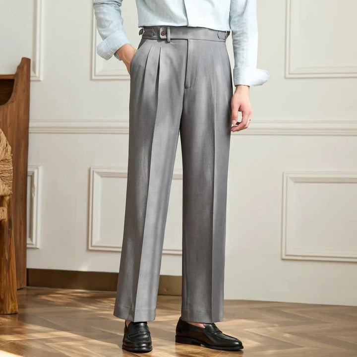 MOREL & LAURENT PARIS | Pantalon fluide taille haute élégant