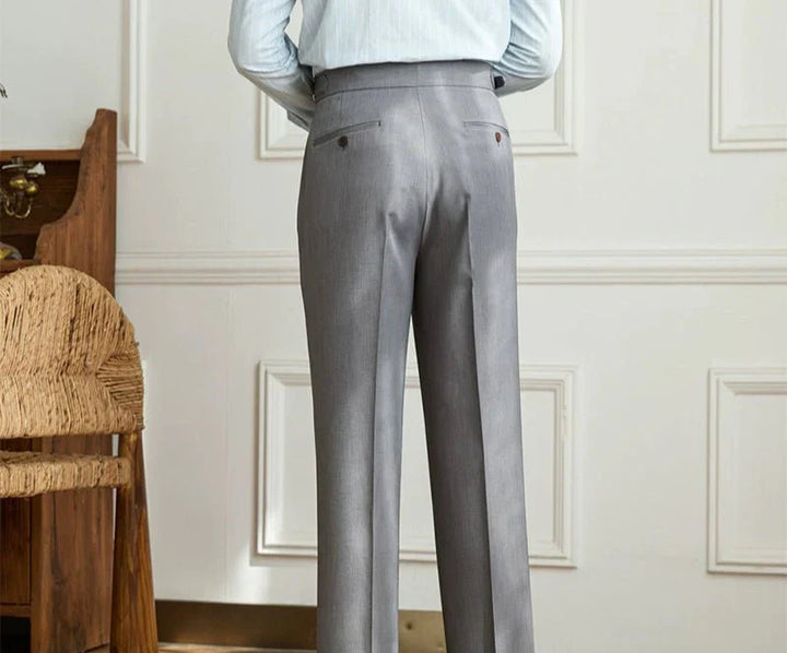 MOREL & LAURENT PARIS | Pantalon fluide taille haute élégant