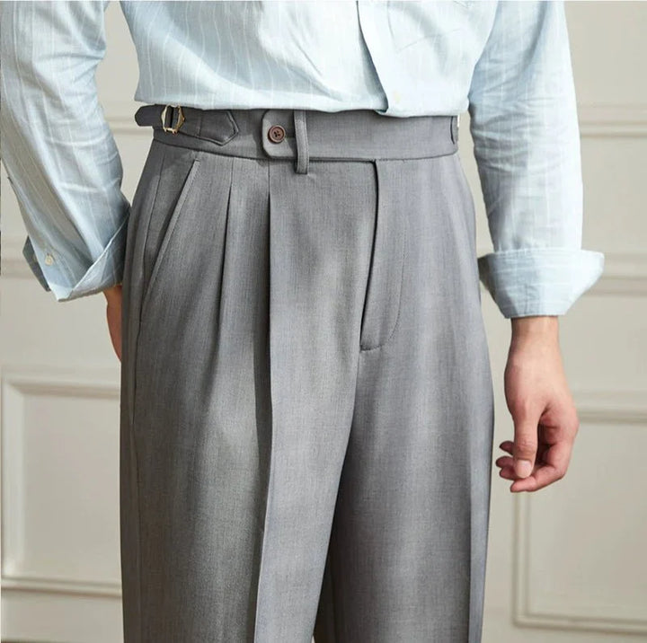 MOREL & LAURENT PARIS | Pantalon fluide taille haute élégant