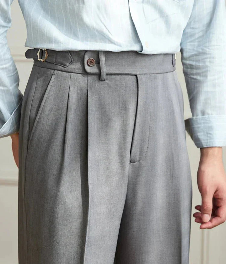 MOREL & LAURENT PARIS | Pantalon fluide taille haute élégant