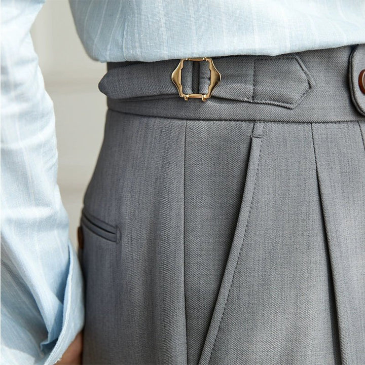 MOREL & LAURENT PARIS | Pantalon fluide taille haute élégant