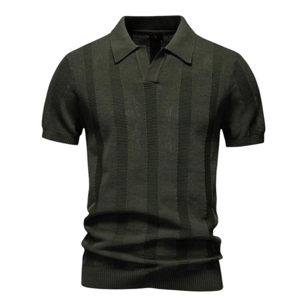 MOREL & LAURENT PARIS | POLO EN MAILLE ÉLEVÉE