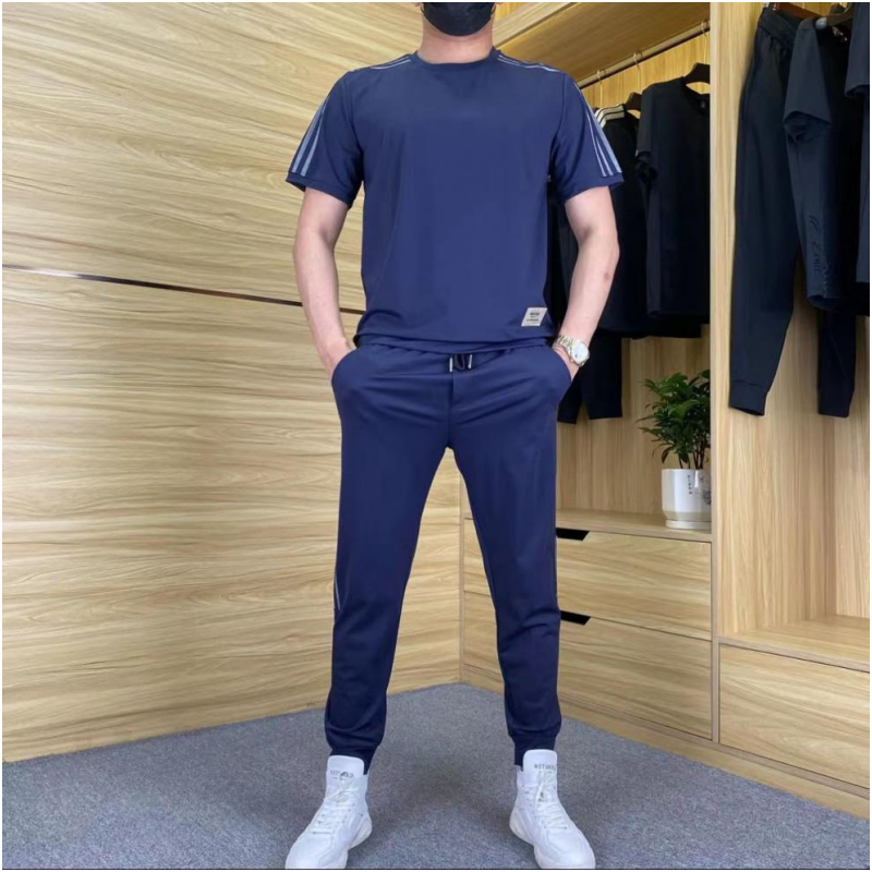 MOREL & LAURENT PARIS | COMPLET HOMME EN MATÉRIAU DE LUXE AVEC ÉLASTIQUE