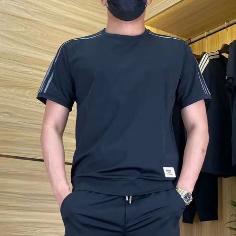 MOREL & LAURENT PARIS | COMPLET HOMME EN MATÉRIAU DE LUXE AVEC ÉLASTIQUE