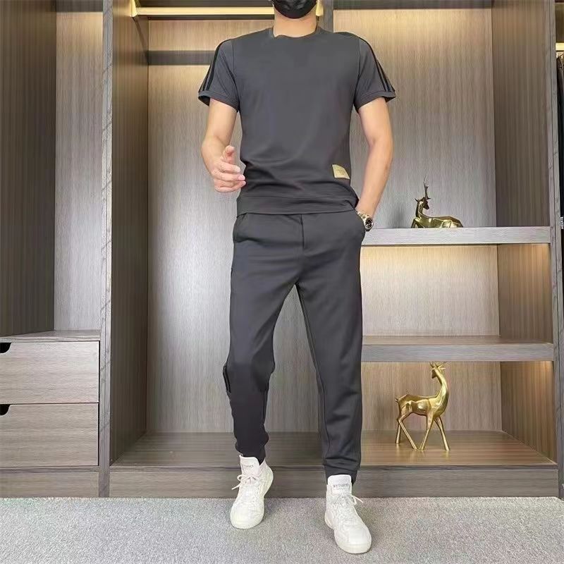 MOREL & LAURENT PARIS | COMPLET HOMME EN MATÉRIAU DE LUXE AVEC ÉLASTIQUE