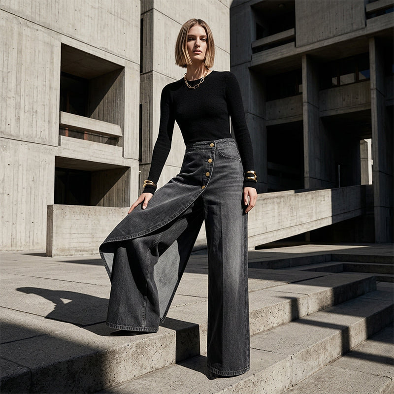 Lola™ | Audace denim et silhouette moderne