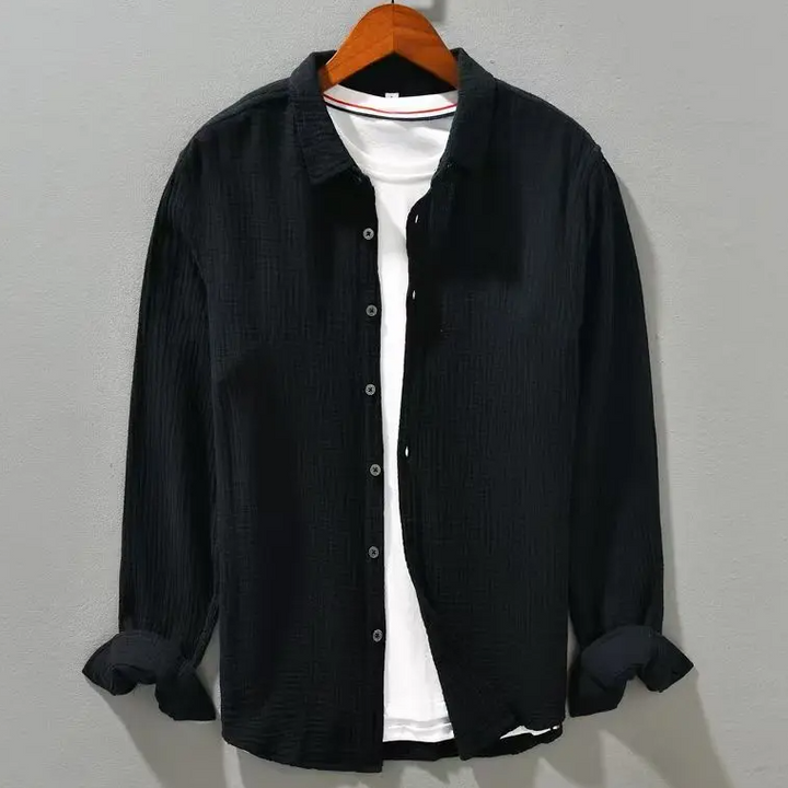 MOREL & LAURENT PARIS | CHEMISE ÉLÉGANTE EN COTON DOUX COMME DE LA SOIE