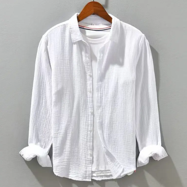 MOREL & LAURENT PARIS | CHEMISE ÉLÉGANTE EN COTON DOUX COMME DE LA SOIE