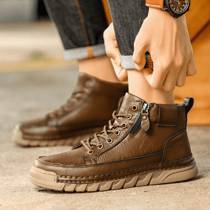 MOREL & LAURENT PARIS | BOTTES EN CUIR POUR HOMME
