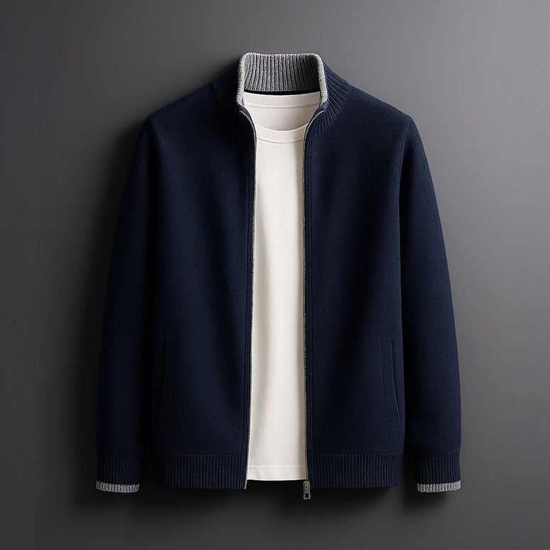 MOREL & LAURENT PARIS | PULL ZIP HOMME