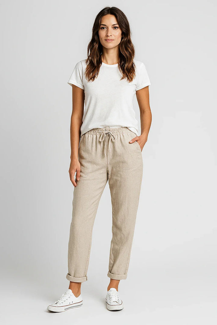 MOREL & LAURENT PARIS | Pantalon élégant coton